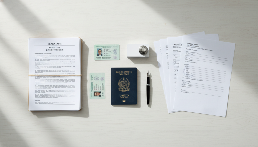 documents required for company registration pakistan